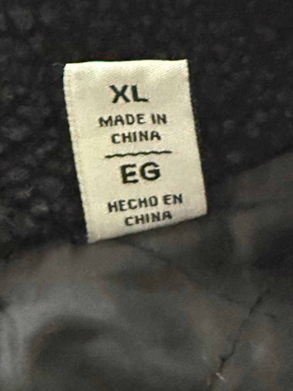 Levi's Black Faux Leather Sherpa-Trim Trucker Jacket - Picture 4 of 9